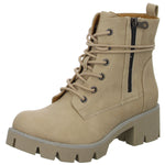 Lade das Bild in den Galerie-Viewer, Alyssa Schnürstiefelette Warmfutter ab 35mm Absatz