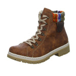 Lade das Bild in den Galerie-Viewer, Rieker Schnürstiefelette Warmfutter bis 35mm Absatz (casual)