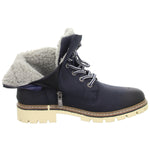 Lade das Bild in den Galerie-Viewer, Tom Tailor Schnürstiefelette Warmfutter bis 35mm Absatz (casual)