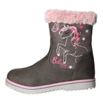 Lade das Bild in den Galerie-Viewer, girlZ onlY Schlupf-/Klettstiefelette Warmfutter