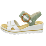 Lade das Bild in den Galerie-Viewer, Rieker Sandalette ab 50mm Absatz