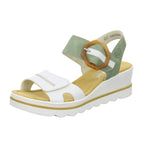 Lade das Bild in den Galerie-Viewer, Rieker Sandalette ab 50mm Absatz