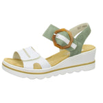 Lade das Bild in den Galerie-Viewer, Rieker Sandalette ab 50mm Absatz