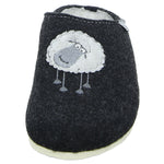 Lade das Bild in den Galerie-Viewer, Tofee Hausschuh Pantolette Kaltfutter