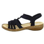 Lade das Bild in den Galerie-Viewer, Rieker Sportliche Sandalette bis 30mm Sohlenhöhe