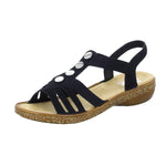 Lade das Bild in den Galerie-Viewer, Rieker Sportliche Sandalette bis 30mm Sohlenhöhe