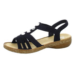 Lade das Bild in den Galerie-Viewer, Rieker Sportliche Sandalette bis 30mm Sohlenhöhe