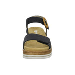 Lade das Bild in den Galerie-Viewer, Remonte Keil Sandalette ab 30mm Sohlenhöhe