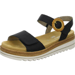 Lade das Bild in den Galerie-Viewer, Remonte Keil Sandalette ab 30mm Sohlenhöhe