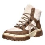 Lade das Bild in den Galerie-Viewer, Rieker Schnürstiefelette Warmfutter bis 35mm Absatz (casual)