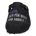 Lade das Bild in den Galerie-Viewer, Home Comfort Hausschuh Pantolette Kaltfutter