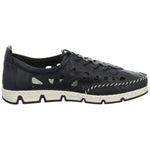 Lade das Bild in den Galerie-Viewer, Rieker Slipper/Kletthalbschuh luftdurchlässig (durchbrochenes/geflochtenes Obermaterial)