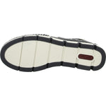 Lade das Bild in den Galerie-Viewer, Rieker Slipper/Kletthalbschuh luftdurchlässig (durchbrochenes/geflochtenes Obermaterial)