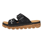 Lade das Bild in den Galerie-Viewer, Rieker Pantolette ab 30mm Absatz