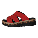 Lade das Bild in den Galerie-Viewer, Rieker Pantolette ab 30mm Absatz