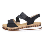 Lade das Bild in den Galerie-Viewer, Rieker Keil Sandalette ab 30mm Sohlenhöhe