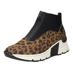 Lade das Bild in den Galerie-Viewer, Rieker Schlupf-/Reißverschlußstiefelette Kaltfutter bis 35mm Absatz (casual)