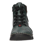 Lade das Bild in den Galerie-Viewer, Rieker Schnürstiefelette Warmfutter bis 35mm Absatz (casual)