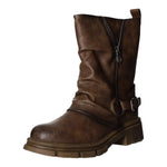 Lade das Bild in den Galerie-Viewer, Rieker Schlupf-/Reißverschlußstiefelette Warmfutter bis 35mm Absatz (casual)