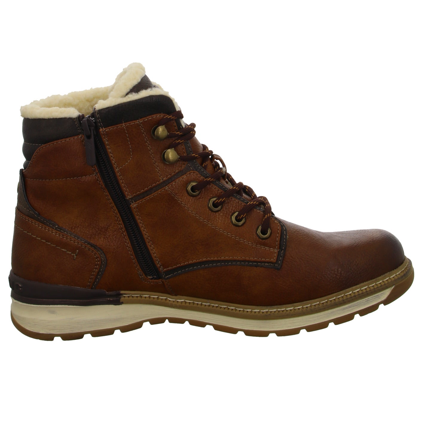 MUSTANG Schnürstiefelette Warmfutter Freizeit (casual)