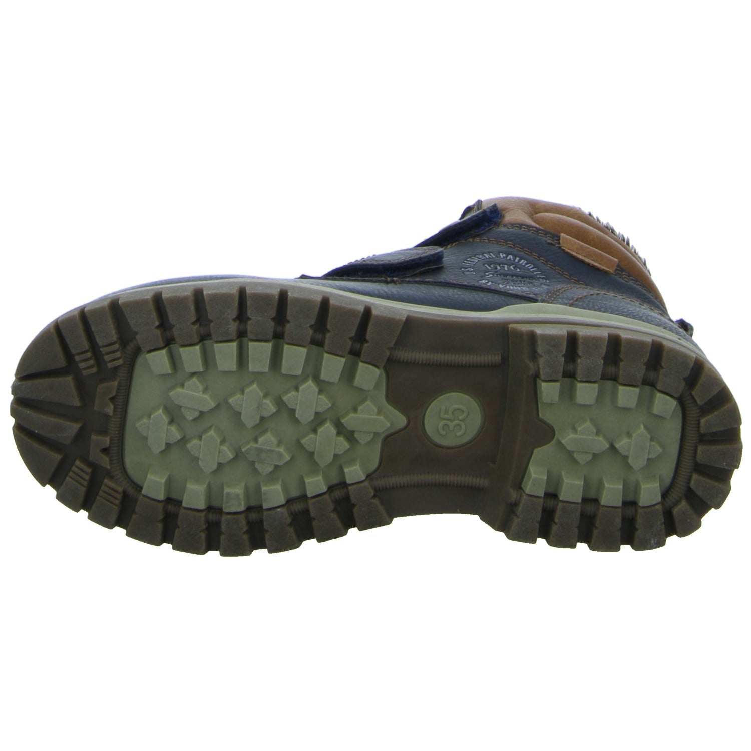 Sneakers Schlupf-/Klettstiefelette Warmfutter