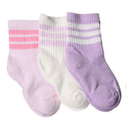 Lade das Bild in den Galerie-Viewer, adidas Socken Kids 3-Stripes Cushioned Crew Socks 3P
