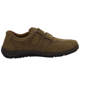 Waldläufer Slipper/Kletthalbschuh mit Mehrweite Freizeit (sportlicher Boden) Herwig