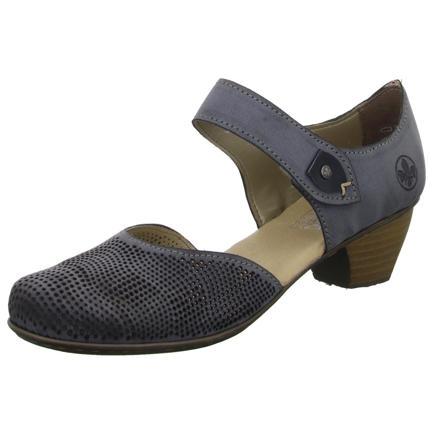 Rieker Pumps mit Riemen (diverse Absätze)