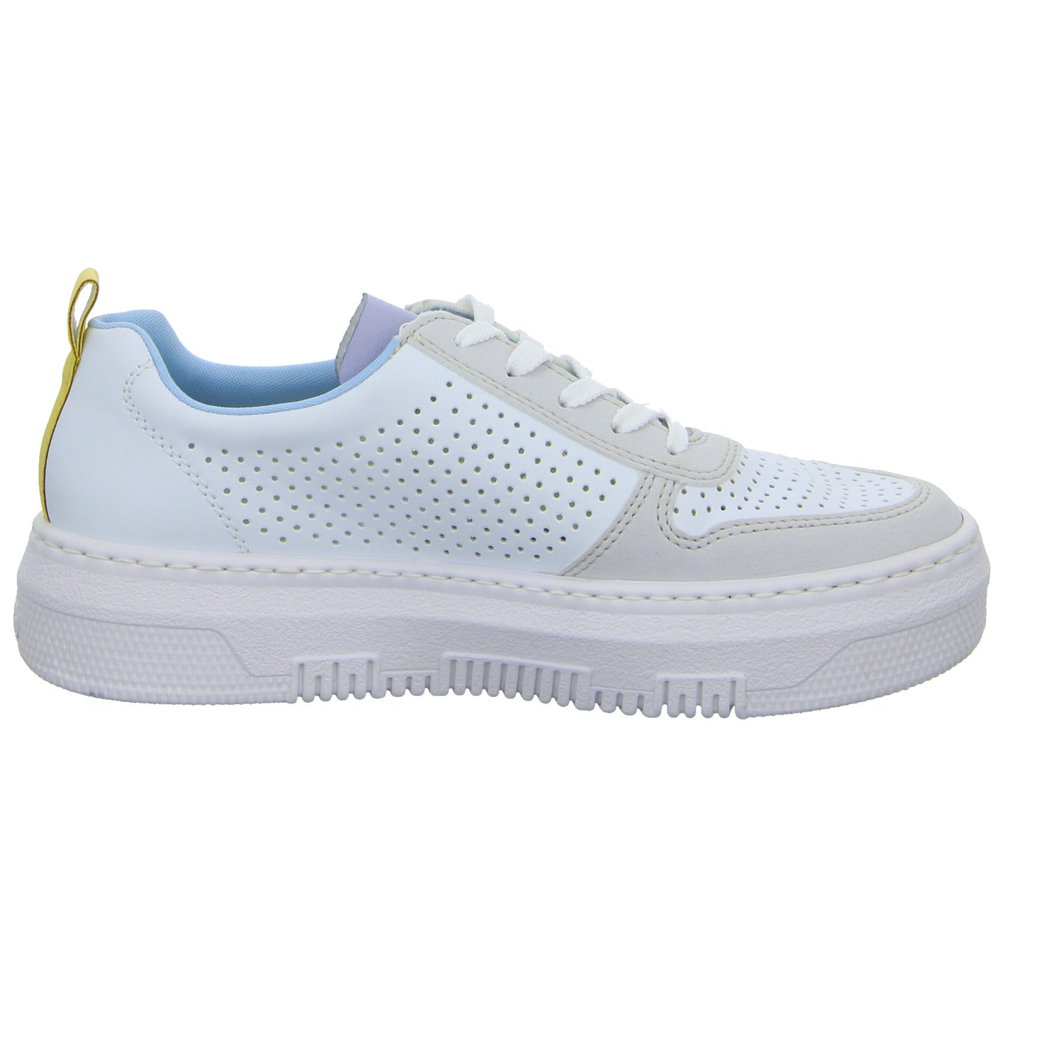 Rieker Schnürhalbschuh luftdurchlässig (durchbrochenes/geflochtenes Obermaterial)