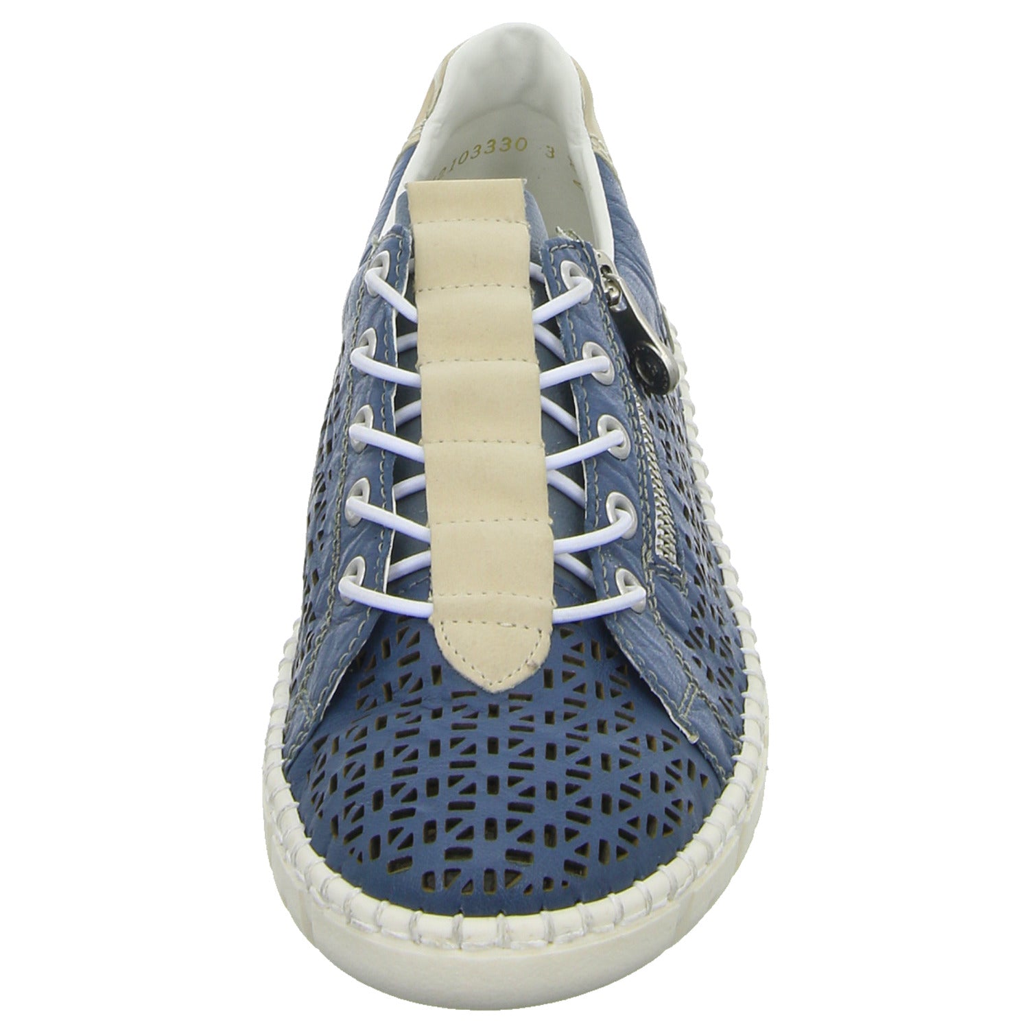 Rieker Schnürhalbschuh luftdurchlässig (durchbrochenes/geflochtenes Obermaterial)