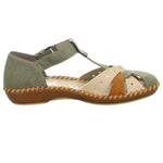 Lade das Bild in den Galerie-Viewer, Rieker Slipper/Kletthalbschuh luftdurchlässig (durchbrochenes/geflochtenes Obermaterial)
