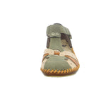 Lade das Bild in den Galerie-Viewer, Rieker Slipper/Kletthalbschuh luftdurchlässig (durchbrochenes/geflochtenes Obermaterial)

