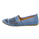 Lade das Bild in den Galerie-Viewer, Cosmos Comfort Slipper/Kletthalbschuh luftdurchlässig (durchbrochenes/geflochtenes Obermaterial)
