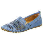 Lade das Bild in den Galerie-Viewer, Cosmos Comfort Slipper/Kletthalbschuh luftdurchlässig (durchbrochenes/geflochtenes Obermaterial)
