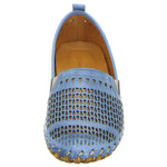 Lade das Bild in den Galerie-Viewer, Cosmos Comfort Slipper/Kletthalbschuh luftdurchlässig (durchbrochenes/geflochtenes Obermaterial)
