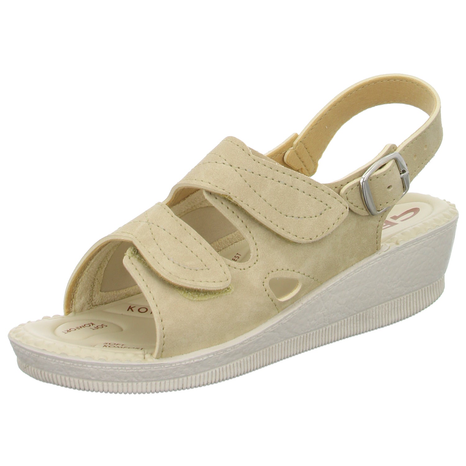 Mjartan Sandalette mit Mehrweite ab 30mm Sohlenhöhe