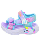 Lade das Bild in den Galerie-Viewer, Skechers Minilette S Lights-Unicorn Dreams Sandal-MAJESTIC BLISS
