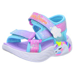 Lade das Bild in den Galerie-Viewer, Skechers Minilette S Lights-Unicorn Dreams Sandal-MAJESTIC BLISS
