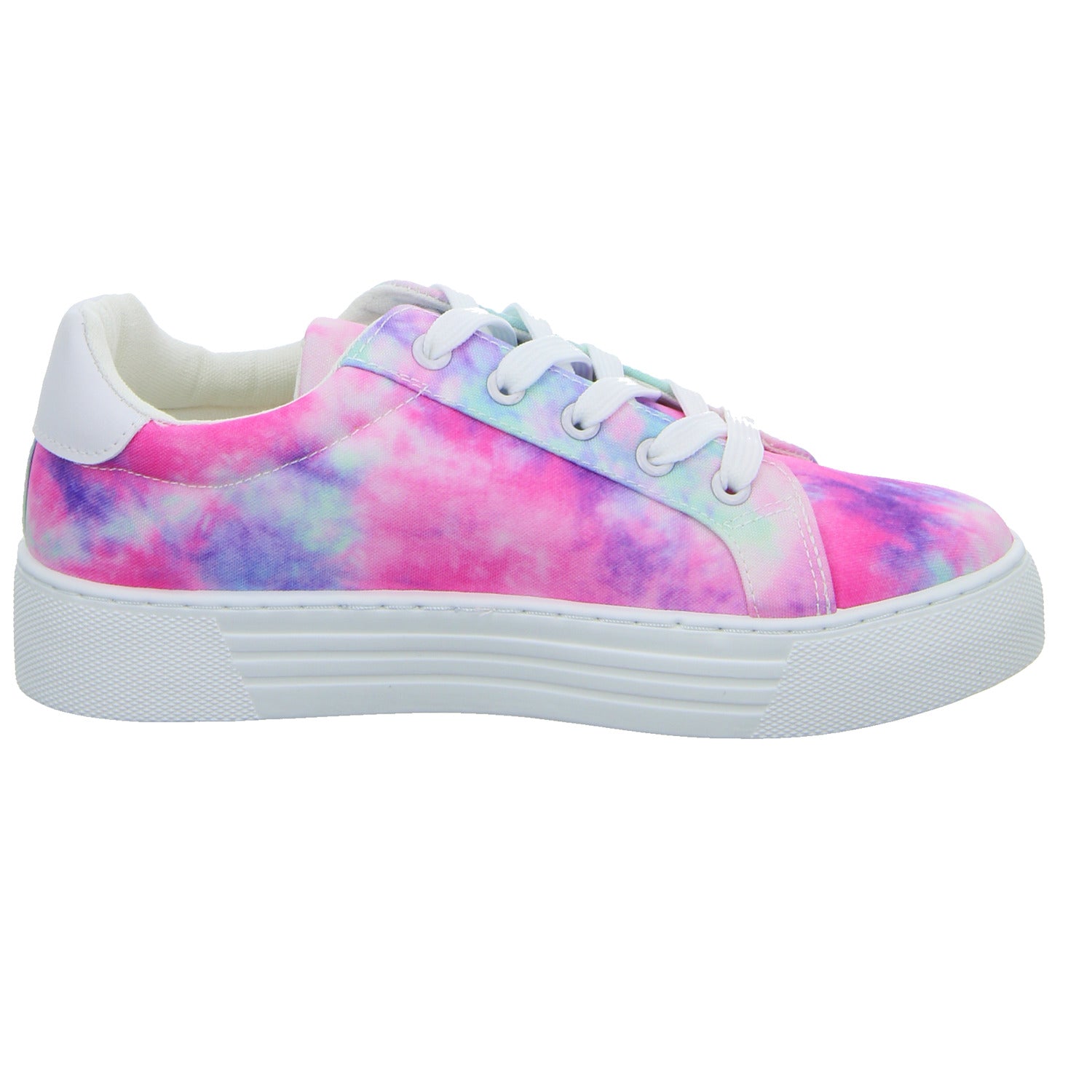 Sneakers Leinen Schnürhalbschuh