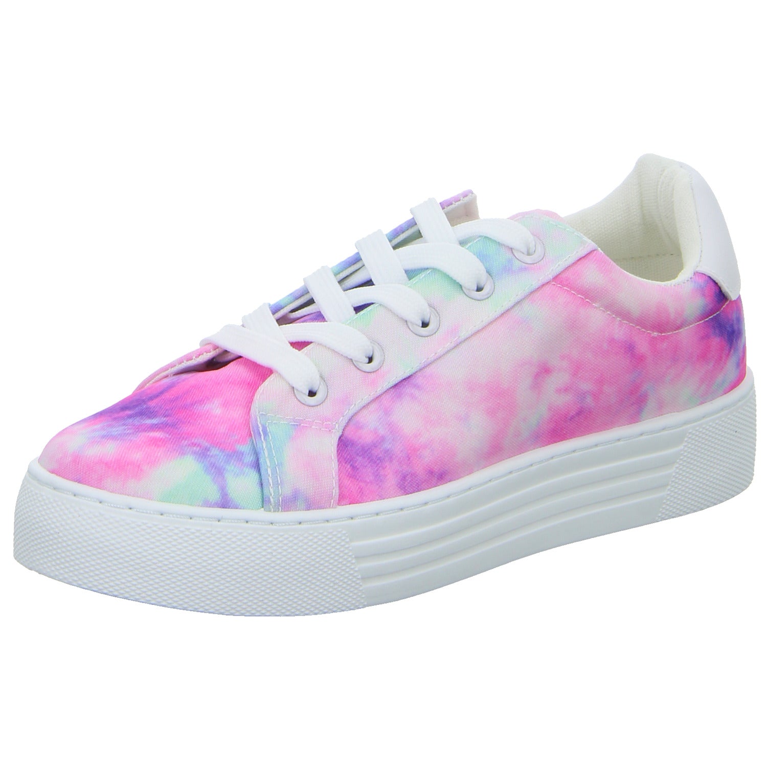 Sneakers Leinen Schnürhalbschuh