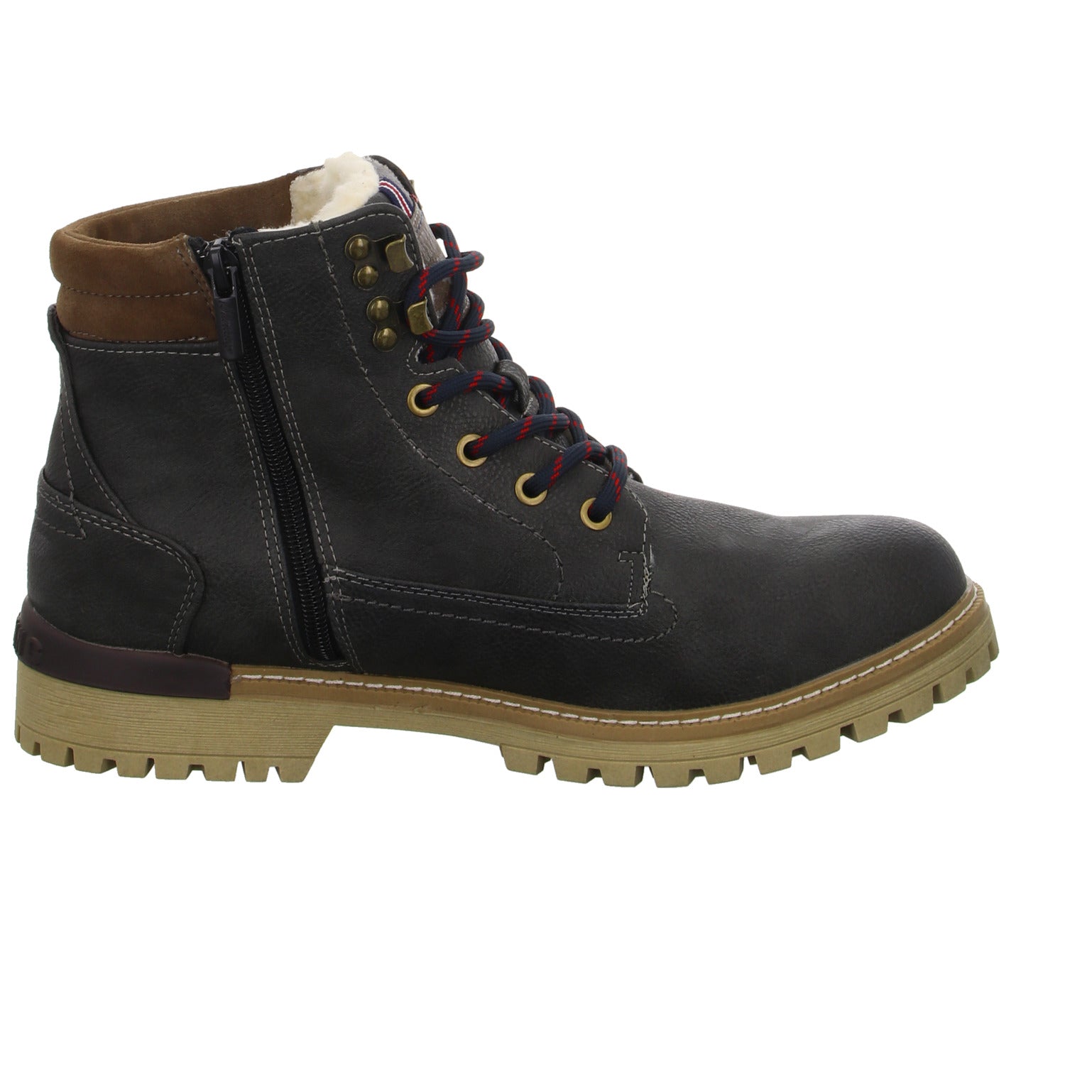 MUSTANG Schnürstiefelette Warmfutter Freizeit (casual)