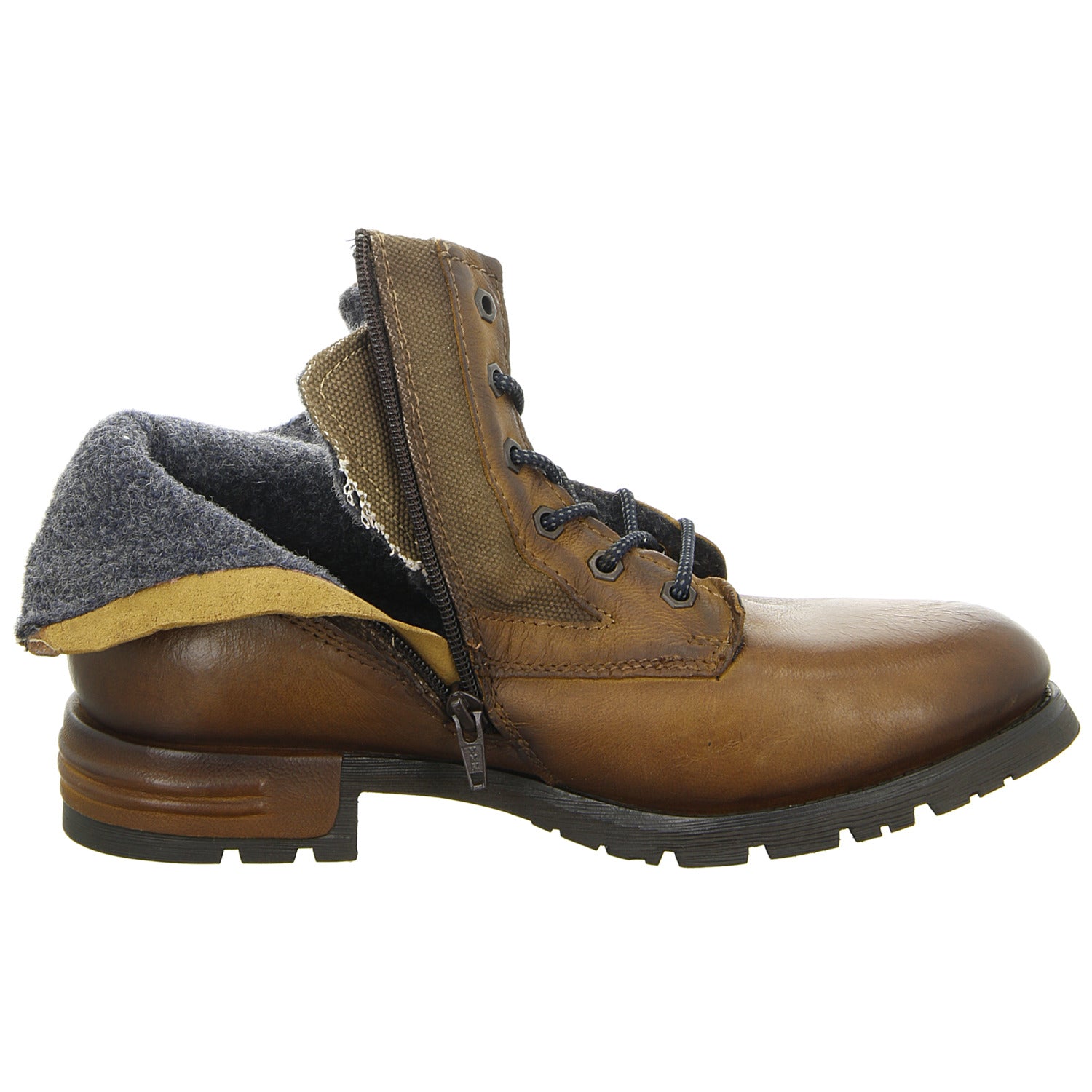 bugatti Schnürstiefelette Warmfutter Freizeit (casual)