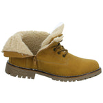 Lade das Bild in den Galerie-Viewer, living UPDATED Schnürstiefelette Warmfutter Freizeit (casual)
