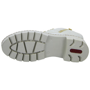 Rieker Schnürstiefelette Warmfutter bis 35mm Absatz (casual)