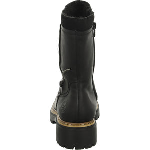 Rieker Schlupf-/Reißverschlußstiefelette Warmfutter bis 35mm Absatz (casual)