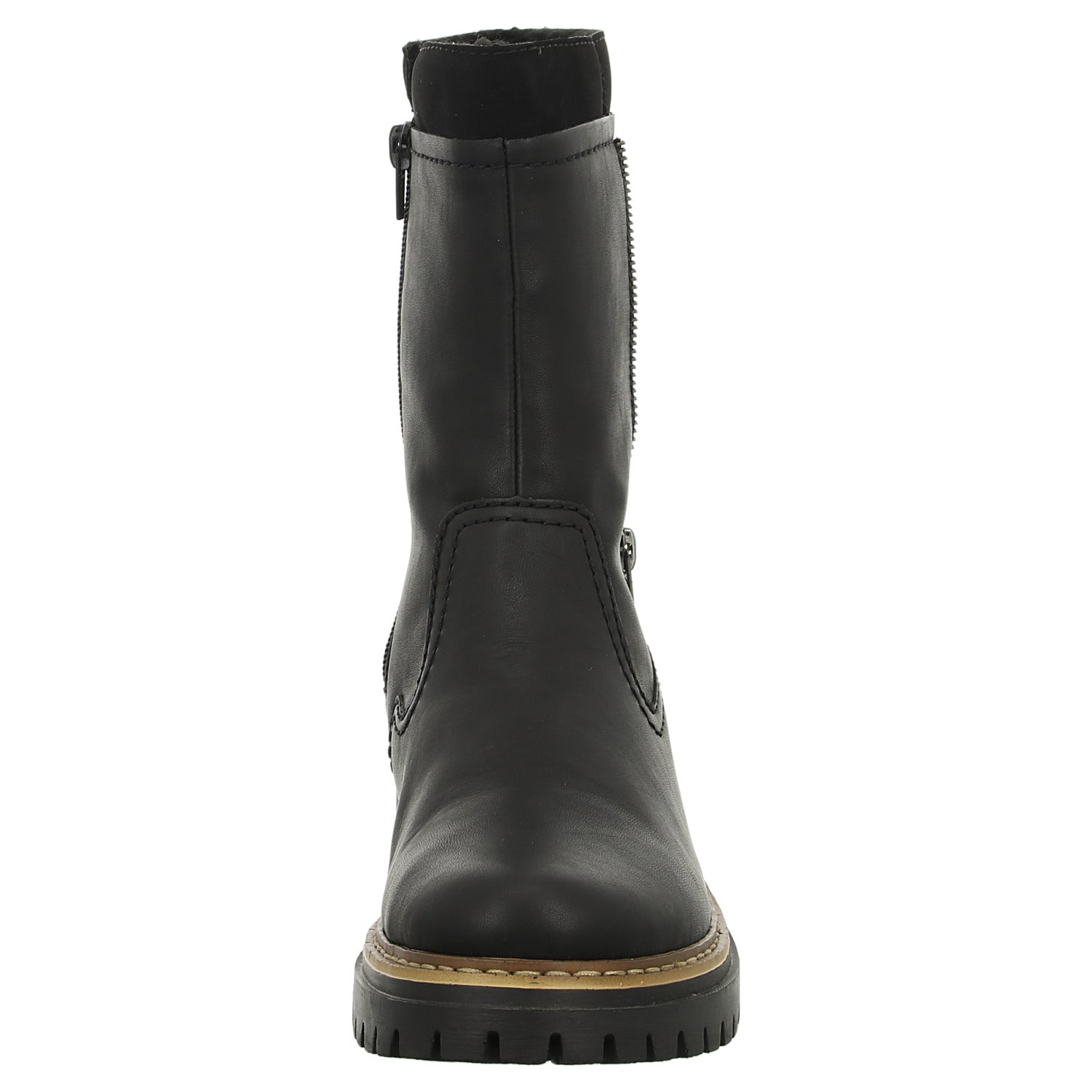 Rieker Schlupf-/Reißverschlußstiefelette Warmfutter bis 35mm Absatz (casual)
