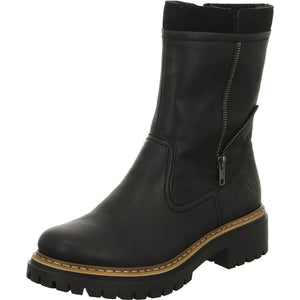 Rieker Schlupf-/Reißverschlußstiefelette Warmfutter bis 35mm Absatz (casual)