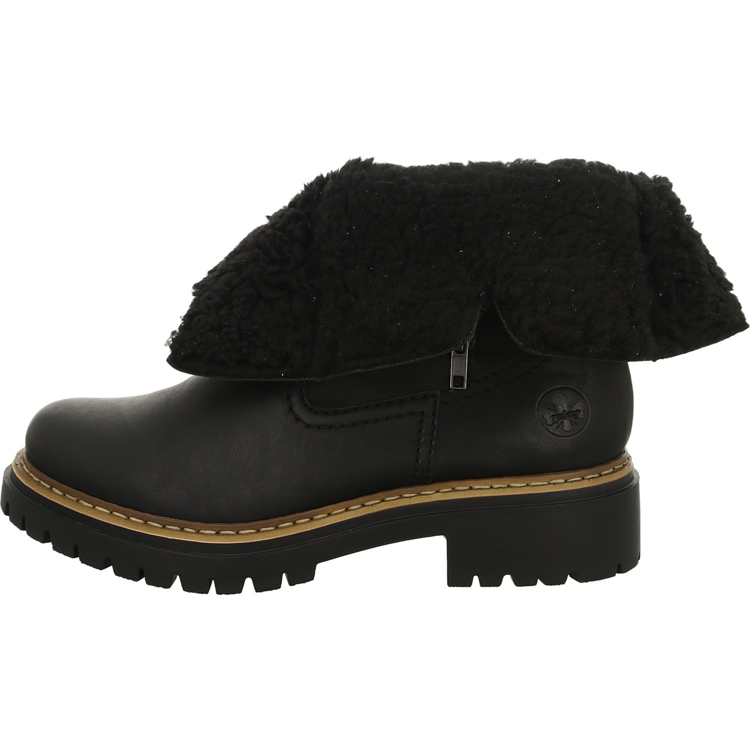 Rieker Schlupf-/Reißverschlußstiefelette Warmfutter bis 35mm Absatz (casual)