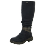 Lade das Bild in den Galerie-Viewer, Rieker Langschaftstiefel Warmfutter bis 35mm Absatz (casual)
