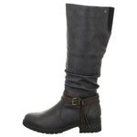 Lade das Bild in den Galerie-Viewer, Rieker Langschaftstiefel Warmfutter bis 35mm Absatz (casual)
